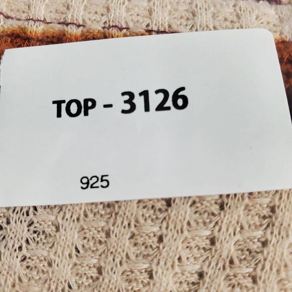 CJ Apparel Women’s Large Striped Open Front Cardigan Long Sleeve Lightweight - Picture 6 of 6